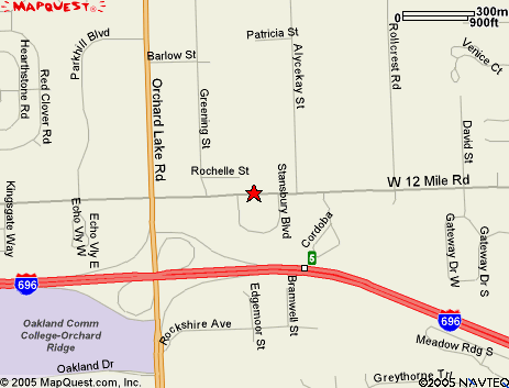 Mapquest map